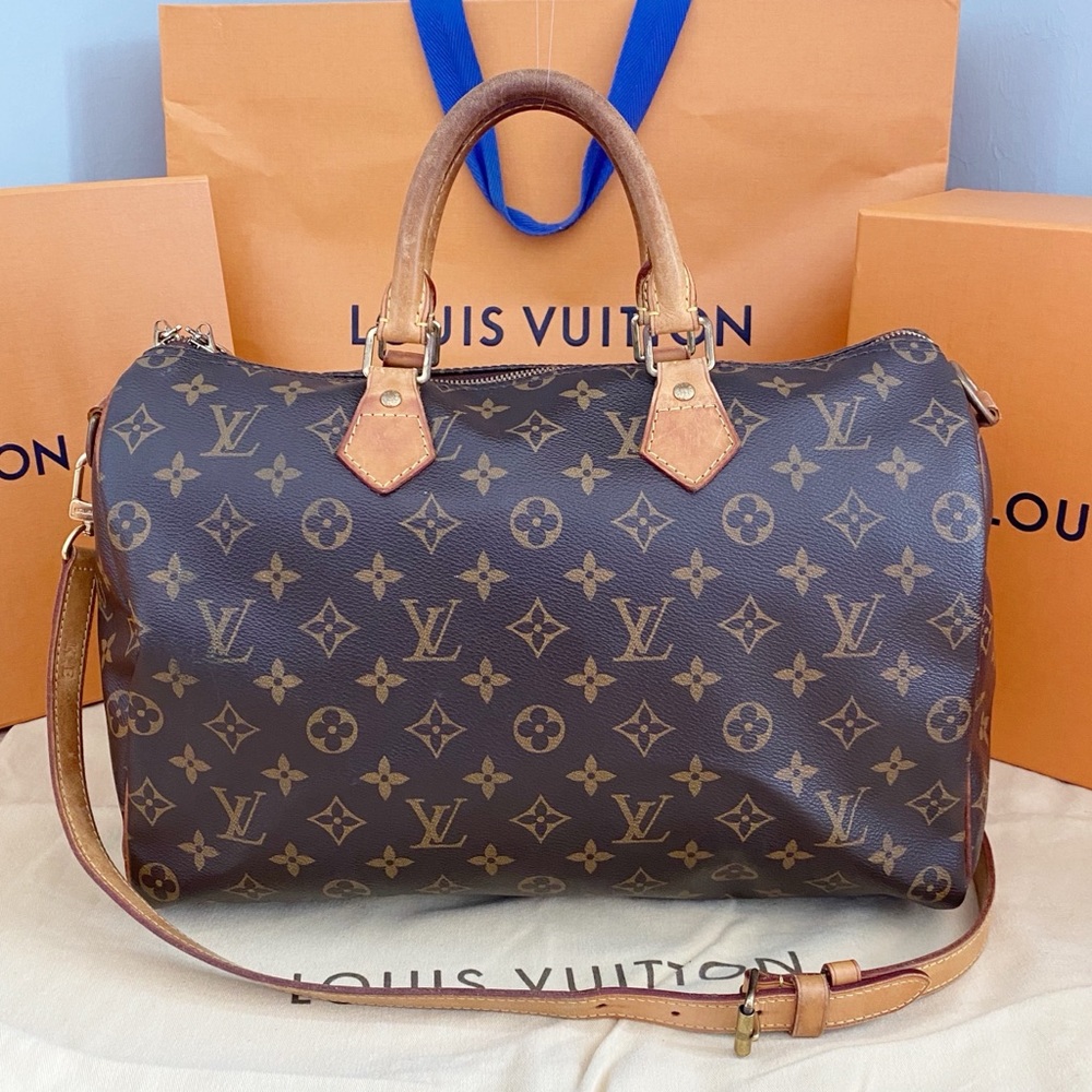 ‼️FLASH SALE‼️ Auth Louis Vuitton Speedy Crossbody - Picture 2 of 12